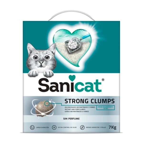 Piedras Sanitarias Sanicat Strong Clumps – 7 Kg