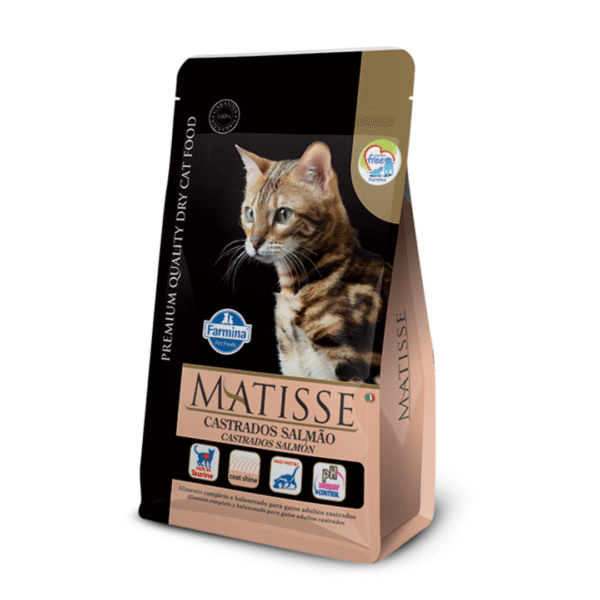 Alimento Para Gato Matisse Castrado Salmao 2Kg