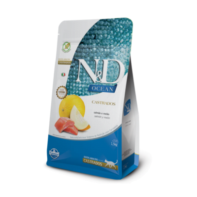 Alimento Para Gato NyD Ocean Feline Adulto Castrado 1.5Kg