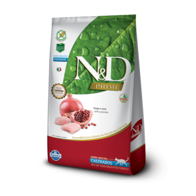 Alimento Para Gato NyD Prime Feline Adulto Castrado 1.5Kg