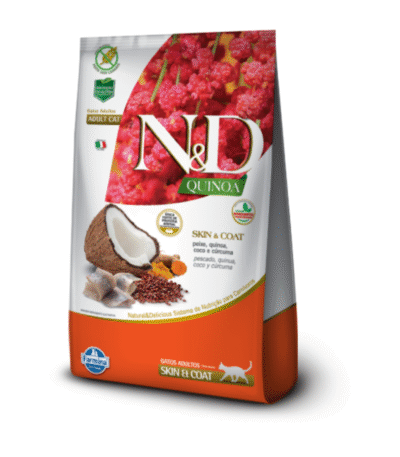 Alimento Para Gato NyD Quinoa Feline Skin Peixe 7.5Kg