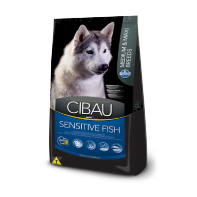 Alimento Para Perro Cibau Sensitive Fish Medium Maxi 12Kg