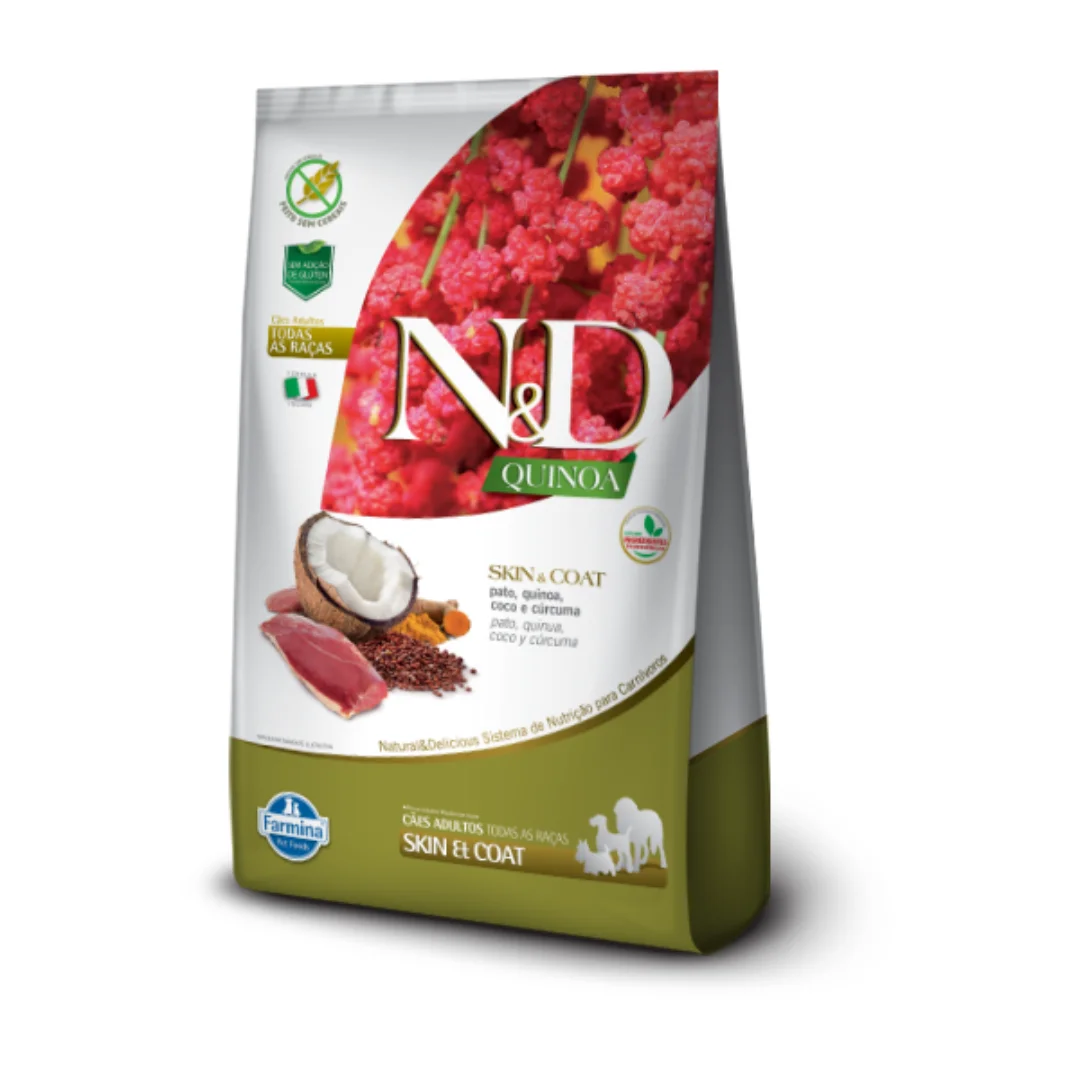 Alimento Para Perro NyD Quinoa Adulto Skin Pato 7.5Kg