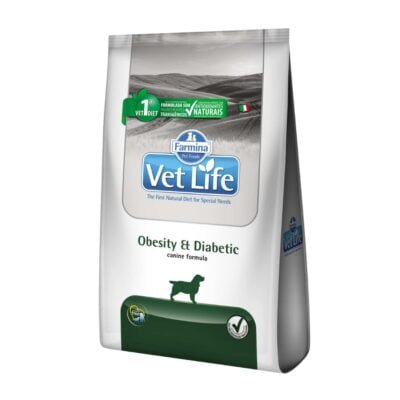 Alimento Para Perro Vet Life Can Obesity Diabetic 2Kg