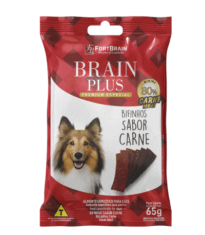 Braian Plus Bifinhos Sabor Carne 65 Grs