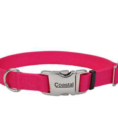 Collar Coastal Fuccia Broche Metalico L