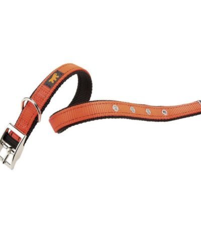 Collar Dual CF15x35 Para Perros Naranja