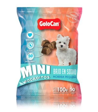 Golocan Mini Bocaditos Bajo En Sodio 100 Grs