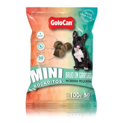 Golocan Mini Bocaditos Bajo En Grasas 100 Grs