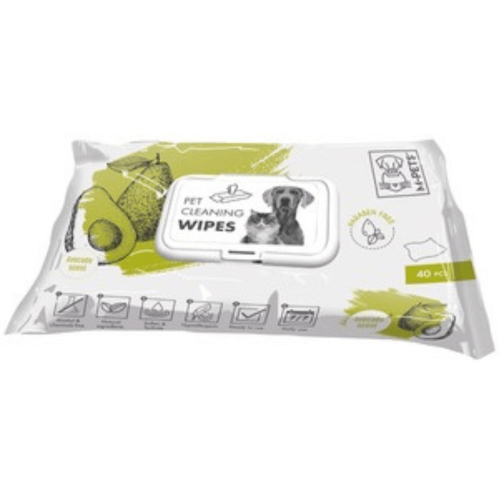 Mpets Toallitas Limpiadoras Para Mascotas Aguacate 15x20 Cm