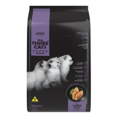 Three Cats Super Premium Filhote 3 Kg