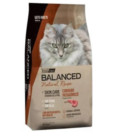Balanced Gato Adulto Natural Récipe Cordero