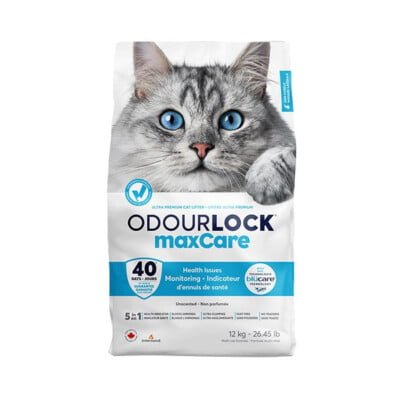 Arena Sanitaria Aglomerante Odourlock Max Care 12 Kg