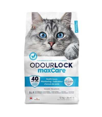 Arena Sanitaria Aglomerante Odourlock Max Care 12 Kg