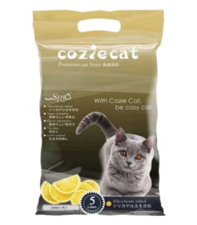 Arena Aglomerante Cozie Cat Limón 20 Kg