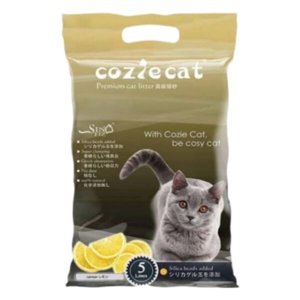 Arena Aglomerante Cozie Cat Limón 20 Kg