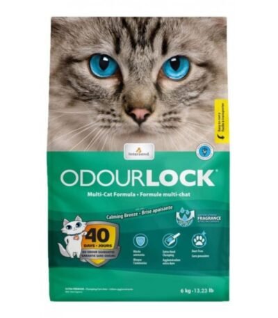 Arena Sanitaria Aglomerante Odourlock Brisa 12 Kg