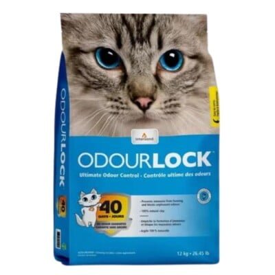 Arena Sanitaria Aglomerante Odourlock Sin Aroma 12 Kg