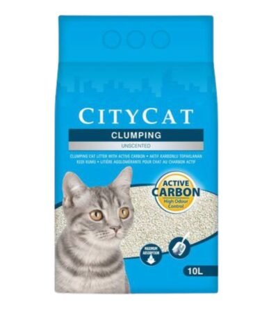 Arena Sanitaria Aglomerante City Cat Active 8 Kg