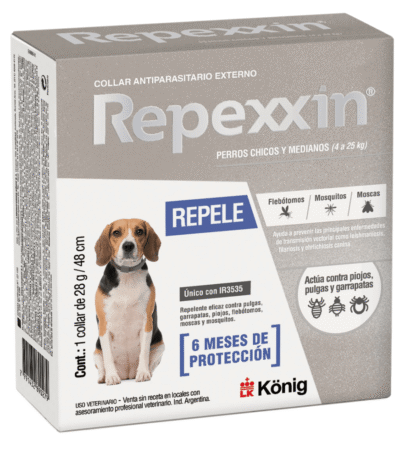 Collar Antipulgas Dominal Repexxin 4 a 25Kg