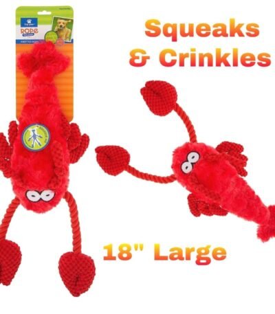 Juguete Peluche Langosta Rojo