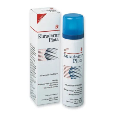 Cicatrizante Bactericida Kuraderm Plata 250 Ml