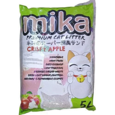 Arena Sanitaria Mika Aroma Manzana 4 Kg