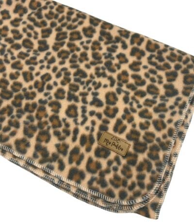 Manta Polar Animal Print Mis Patitas