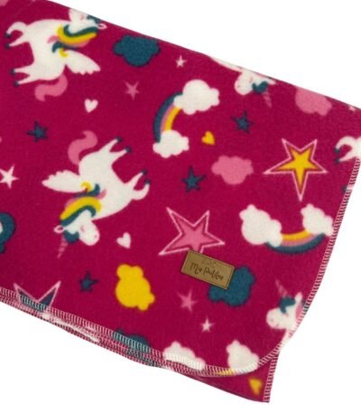 Manta Polar Unicornios Mis Patitas