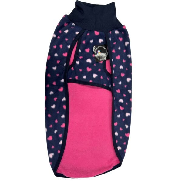 Patagonia Doble Polar Corazones Azul Talle 1