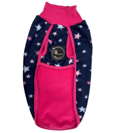 Patagonia Doble Polar Estrellas Azul Talle 4