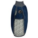 Patagonia Doble Polar Rayas Azul Talle 2