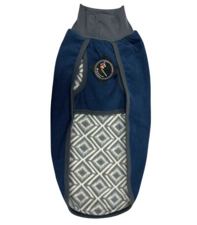 Patagonia Doble Polar Rayas Azul Talle 2