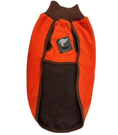 Patagonia Doble Polar Rayas Naranja Talle 4