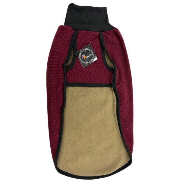 Patagonia Doble Polar Rojo Rayas Talle 5