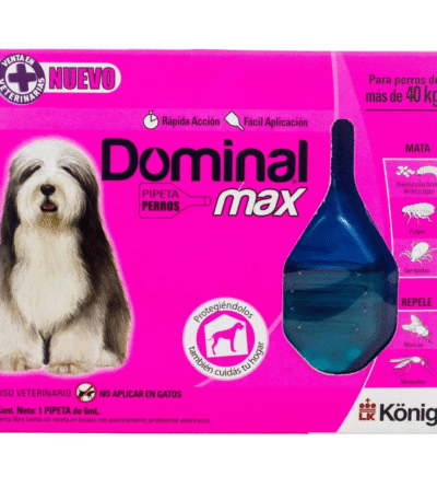 Pipeta Antiparasitaria Para Perros Dominal Max +40 Kg