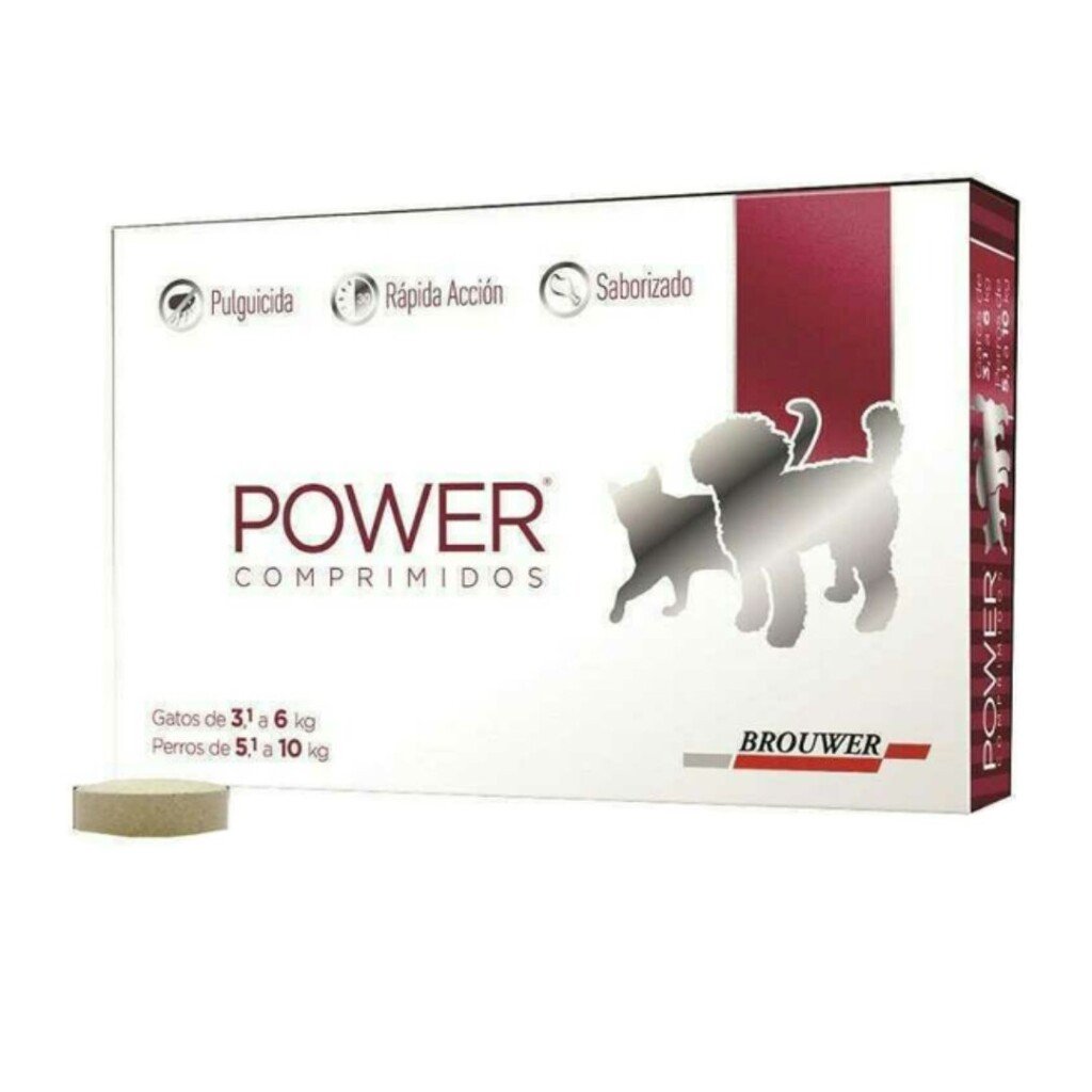 Power Comprimidos Perros(5-10Kg) y Gatos(3-6Kg)