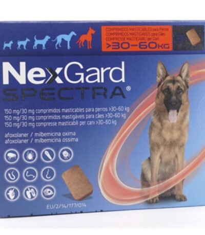 Tableta Antiparasitaria Para Perros Nexgard De 30 a 60 Kg