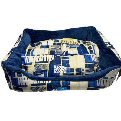 Cama Animal Planet Formas Azul 70X60X18 Cm