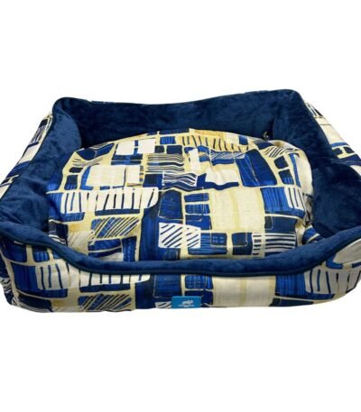 Cama Animal Planet Formas Azul 70X60X18 Cm