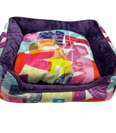 Cama Animal Planet Violeta Con Diseño 70X60X18 Cm