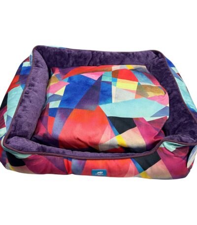 Cama Animal Planet Violeta Con Diseño 60X50X16 Cm