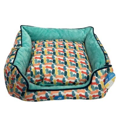 Cama Animal Planet Turquesa Con Diseño 60X50X16 Cm