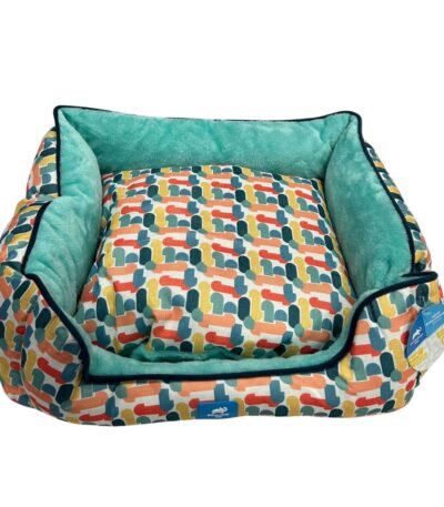 Cama Animal Planet Turquesa Con Diseño 60X50X16 Cm