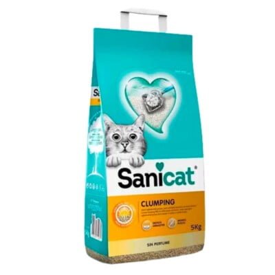 Arena Sanitaria Sanicat Vainilla y Mandarina 8 Kg