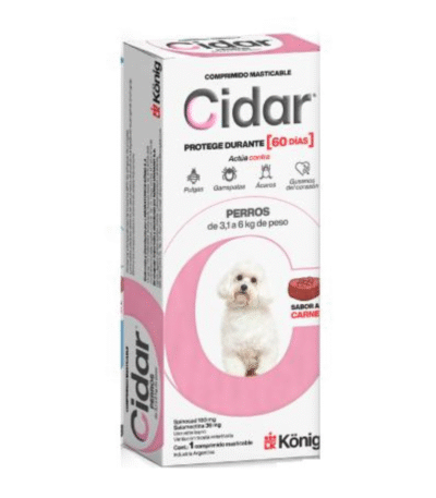 Tableta Anti Pulgas Cidar