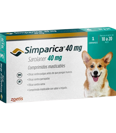 Tableta Antiparasitaria Para Perros De 10 a 20 Kg