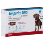 Tableta Antiparasitaria Para Perros Trio De 40 a 60 Kg