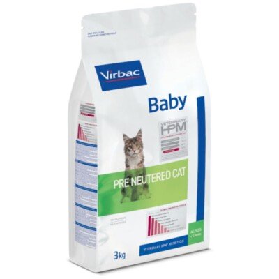 Virbac Hpm Baby Pre Neutered Cat 3 Kg