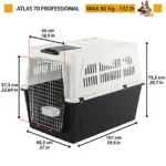 Jaula Para Mascotas Ferplast Atlas 70 Aprobada - Imagen 2
